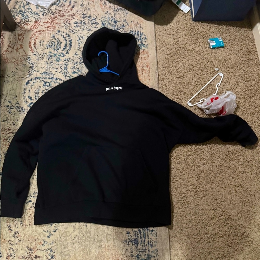 Palm Angels Black Hoodie